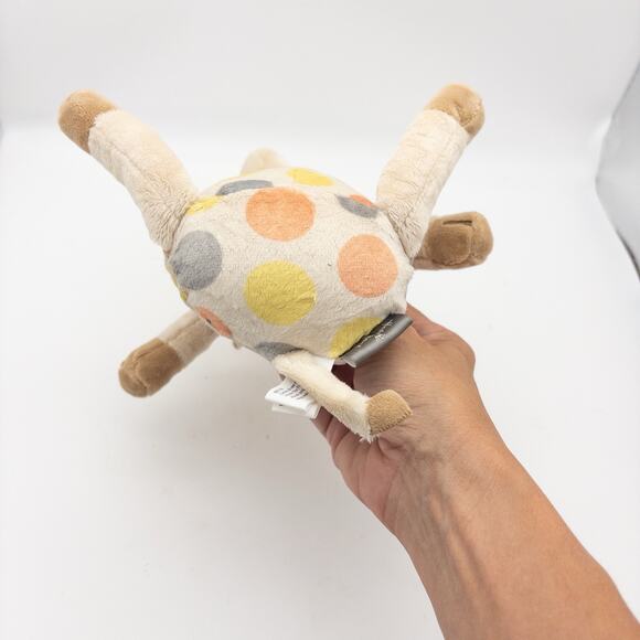 Hallmark Giraffe first friends Polka Dots & Taggie Ribbon mane Baby Plush 12" - Picture 6 of 8